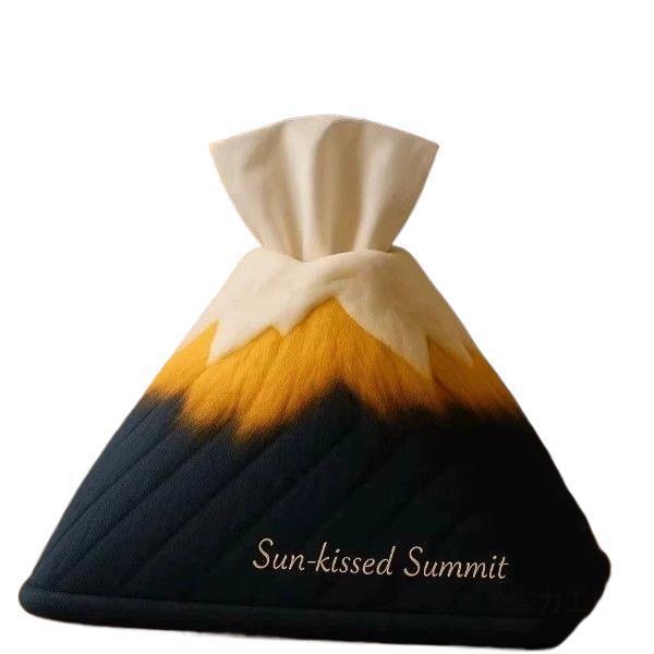 Same style as the Golden Mountain Sunrise Romantic Tissue Box Decoration, Home Ornament, Gift for Friends/Besties