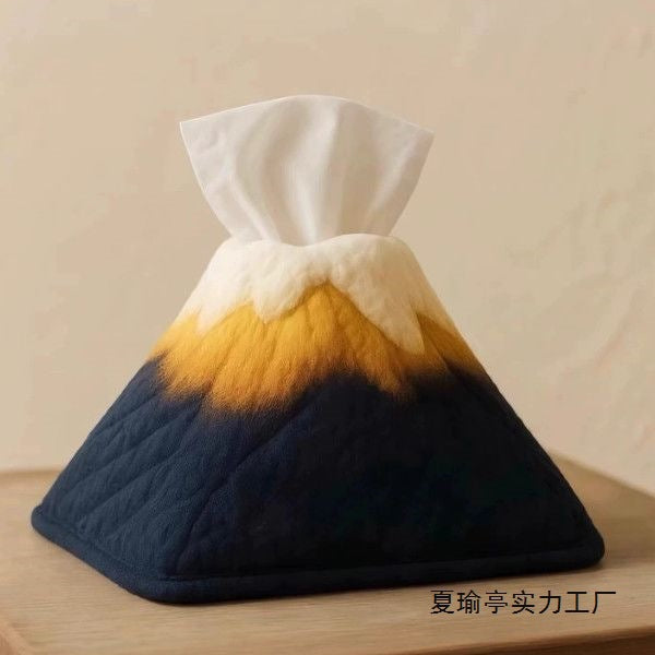 Same style as the Golden Mountain Sunrise Romantic Tissue Box Decoration, Home Ornament, Gift for Friends/Besties